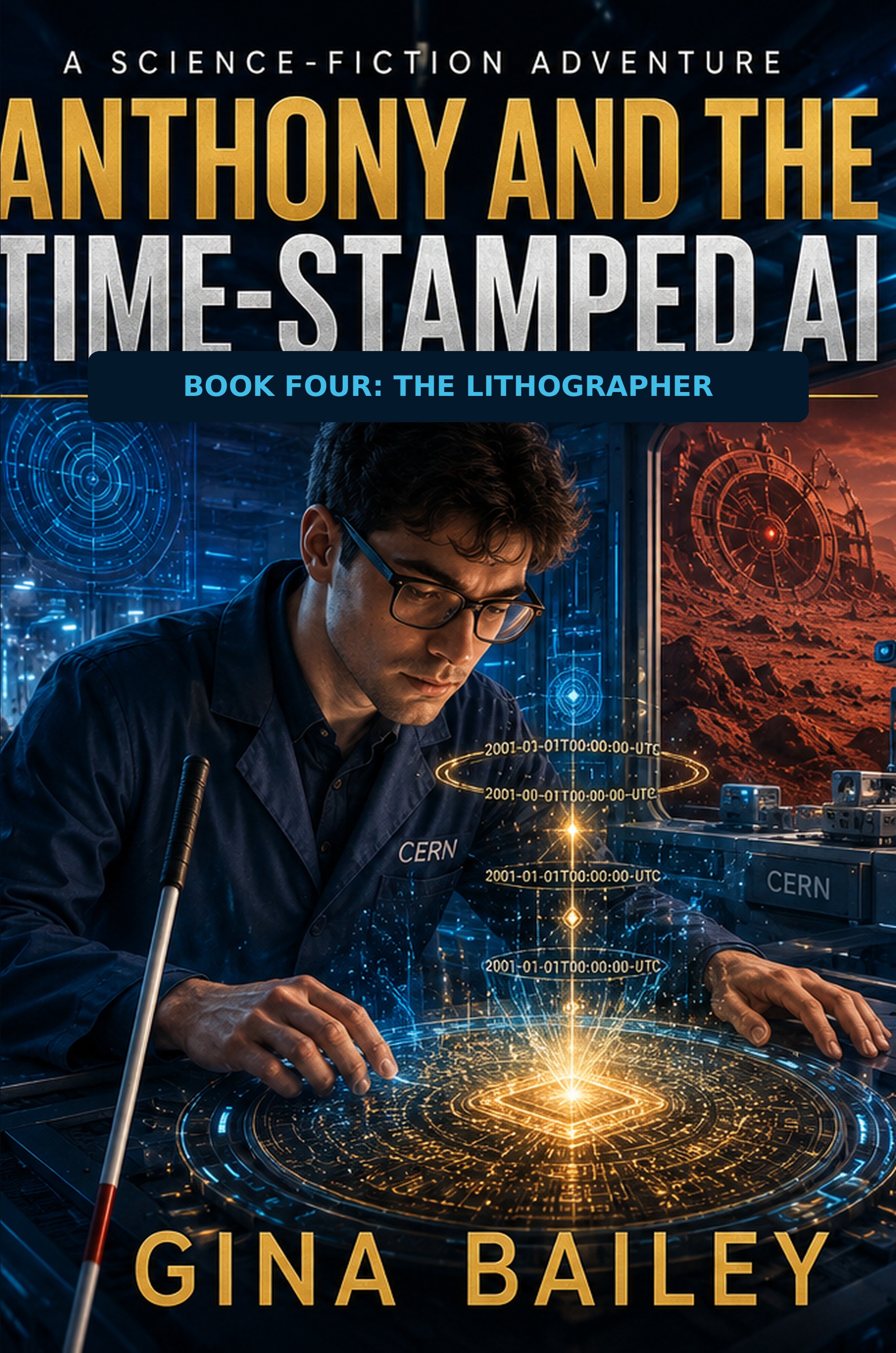 Cover of Anthony and the Time-Stamped AI